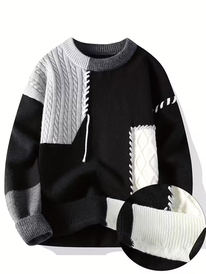 ™ Men's Classic Winter Knit Sweater — Premium Comfort, Timeless Style ❄️ Premium fit, soft feel, breathable comfort, everyday style for men