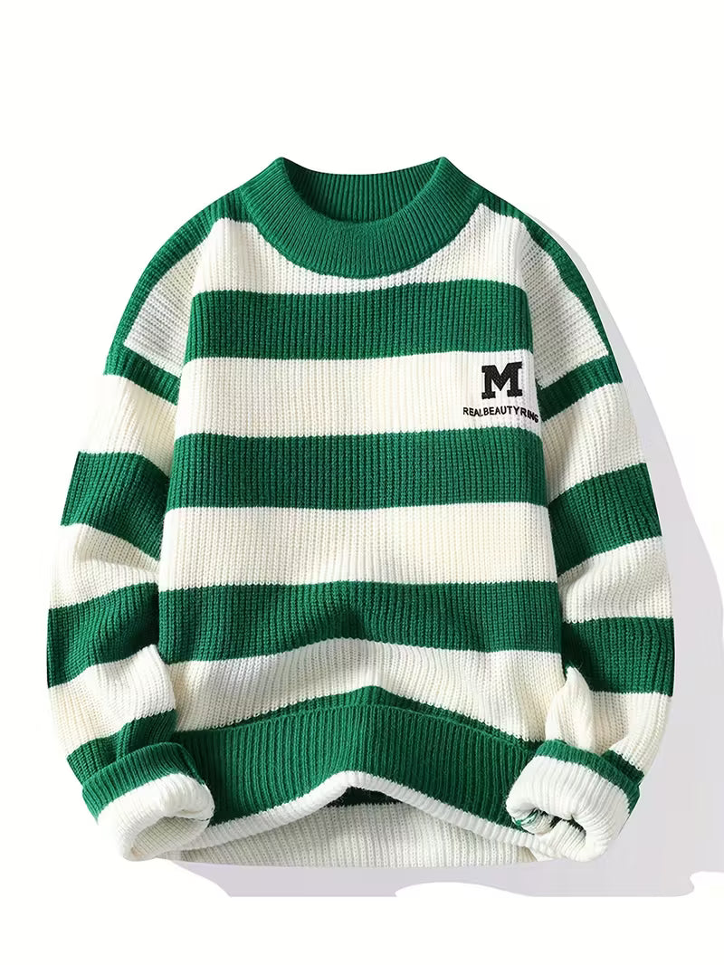 ™ Men’s Bold Street Knit Pullover — Modern Warmth. Effortless Cool. ❄️ Premium fit, soft feel, breathable comfort, everyday style for men