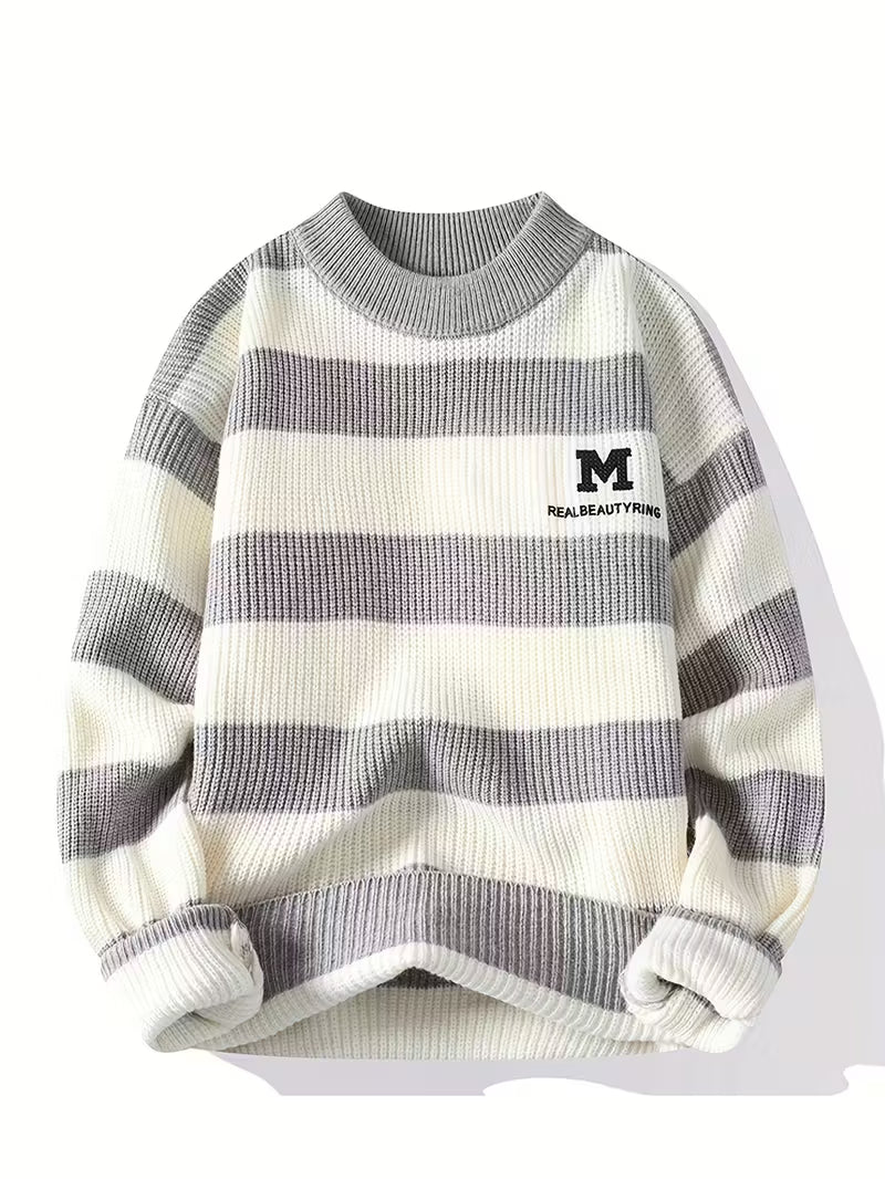 ™ Men’s Bold Street Knit Pullover — Modern Warmth. Effortless Cool. ❄️ Premium fit, soft feel, breathable comfort, everyday style for men