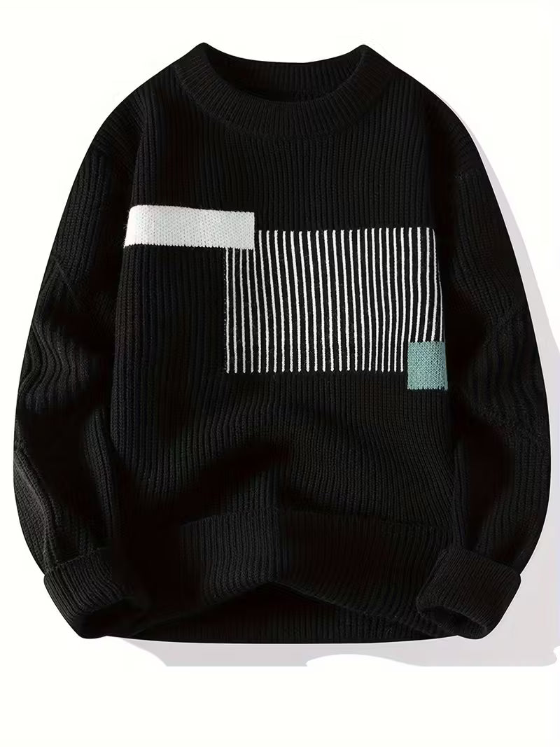 ™ Men’s Luxe Knit Pullover — Modern Warmth, Effortless Class Premium fit, soft feel, breathable comfort, everyday style for men