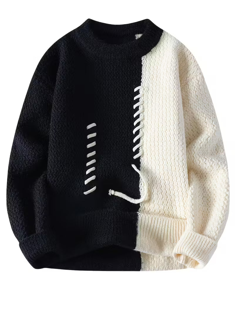 ™ Men’s Classic Solid Knit Pullover — Timeless Warmth, Effortless Style Premium fit, soft feel, breathable comfort, everyday style for men