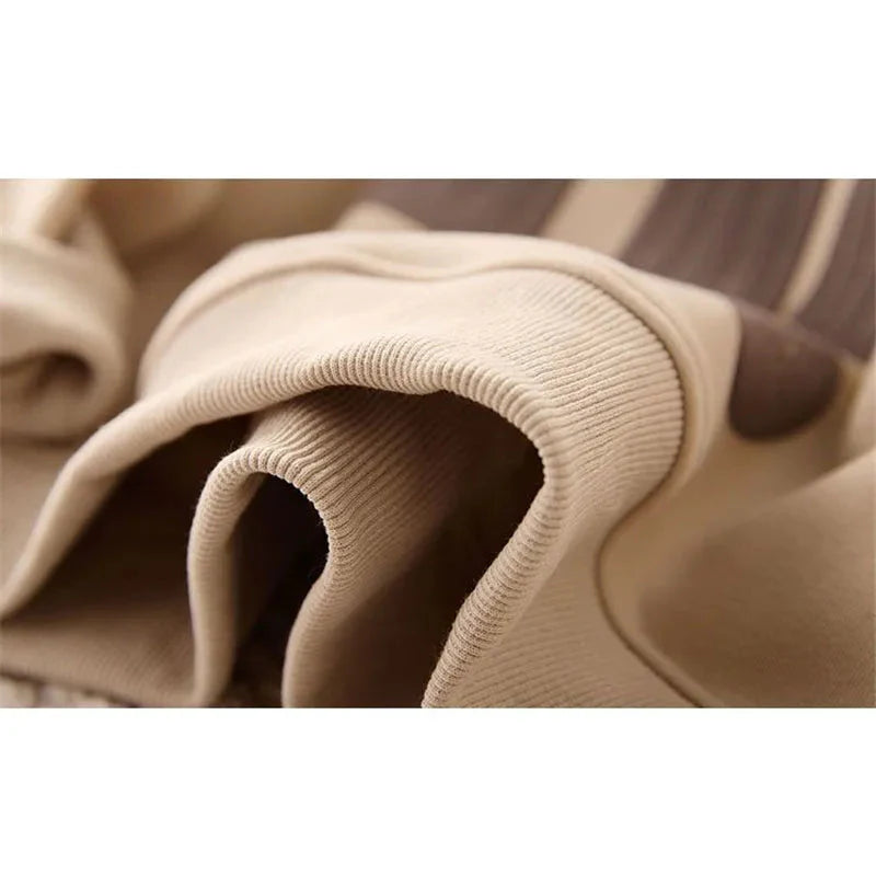 Kids Padded Sweatshirt Winter Autumn Boys Girls Fleece-Lined Thick Warm Pullover Teen Casual Cotton Jackets 5-14 Year