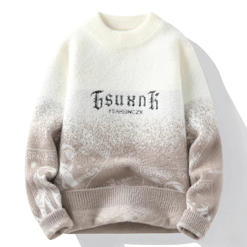 Pullovers Men's Clothing Sweater For Men Autumn Fashion Men's Sweat-shirt Knit Casual Hombre Warm Solid Spring Male Streetwear